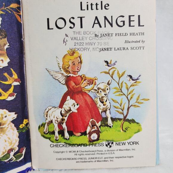 Christian Religious Vintage 1950's Little Reader Book Lot Junior Elf Books - Picture 7 of 11